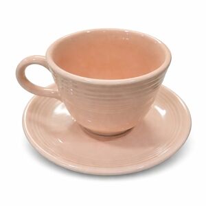 FIESTAWARE APRICOT TeaCup & Saucer - Fiesta